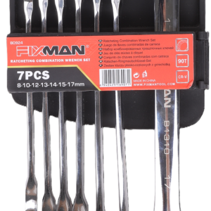 Set Llaves tipo ratchet combinada No.8,10?12,13,14,15,17 CRV