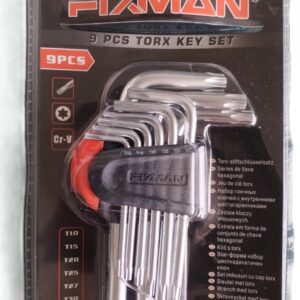 Juego llaves Torx x 9 pcs